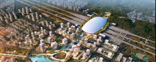 总投资322亿，长沙高铁西站产业新城整体开发项目签约(图1)