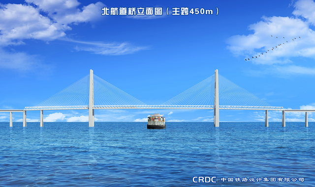 超级工程！世界最长高铁跨海大桥海上勘探完成(图3)