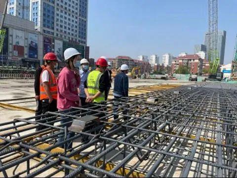 天津地铁8号线南丰路站附属围护结构正式开工(图1)
