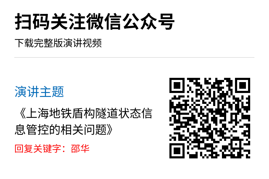 干货分享丨邵华-《上海地铁盾构隧道状态信息管控的相关问题》(图1)