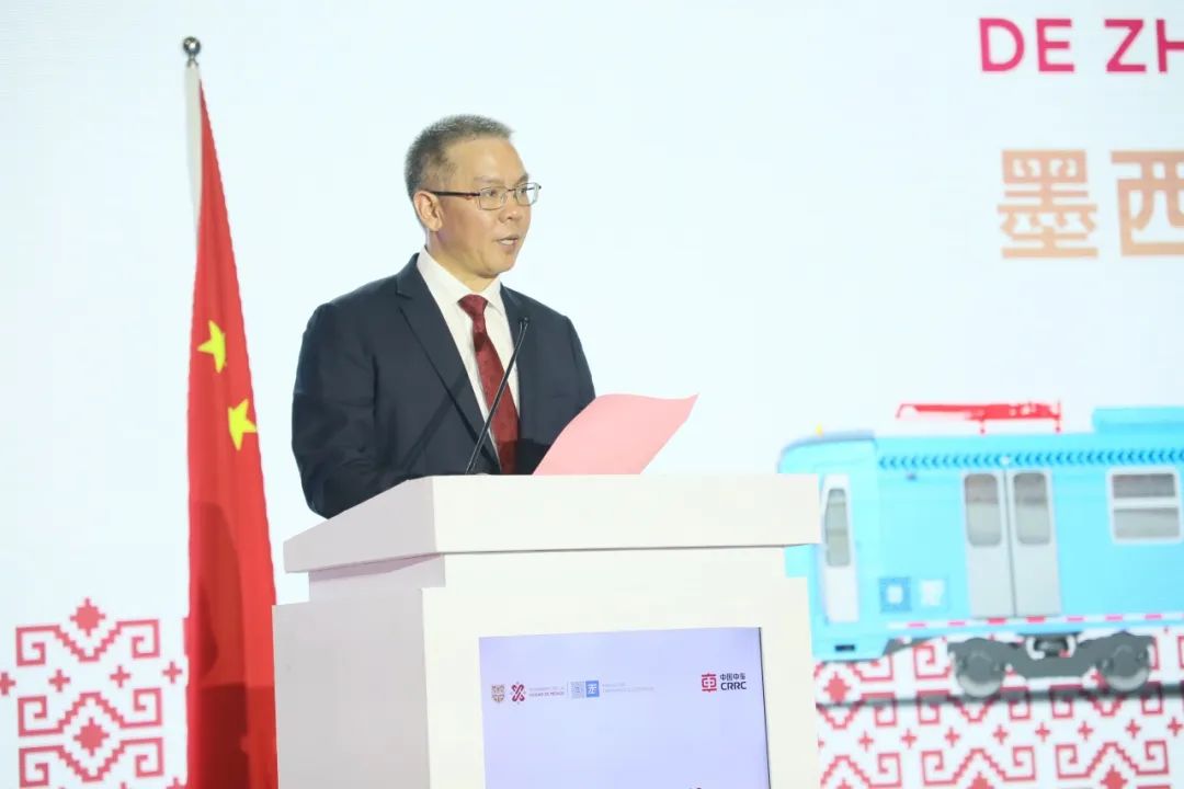 “中車造”首列墨西哥城輕軌列車下線(圖5)