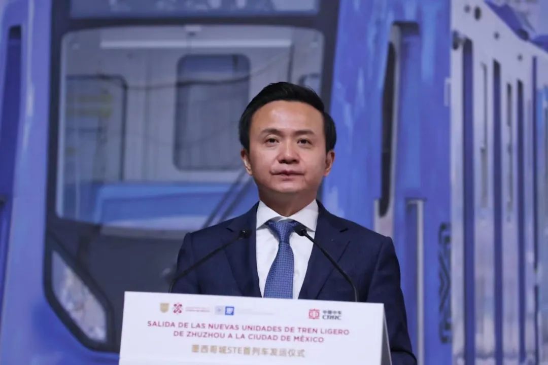 “中車造”首列墨西哥城輕軌列車下線(圖8)