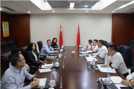 中交一公局韓國明在蘇州會見蘇州軌道交通集團黨委書記(圖1)