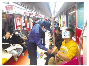 昆明地鐵3個月處置違規(guī)行為2060起(圖1)