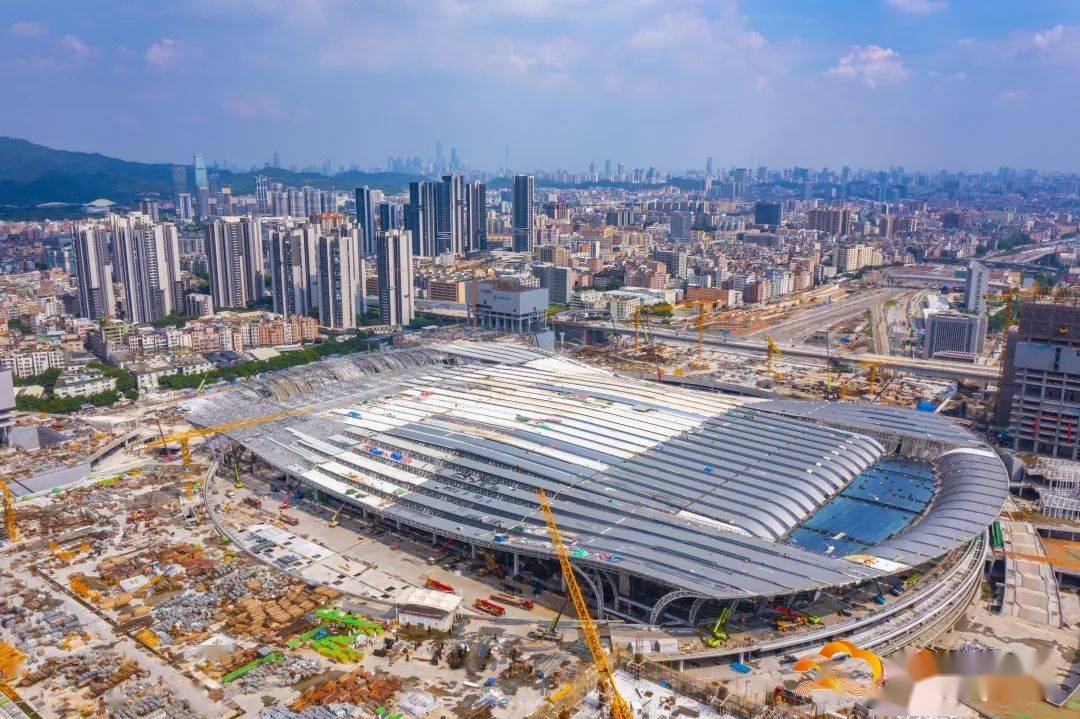 全国最大TOD大型综合交通枢纽轨道工程贯通！(图1)