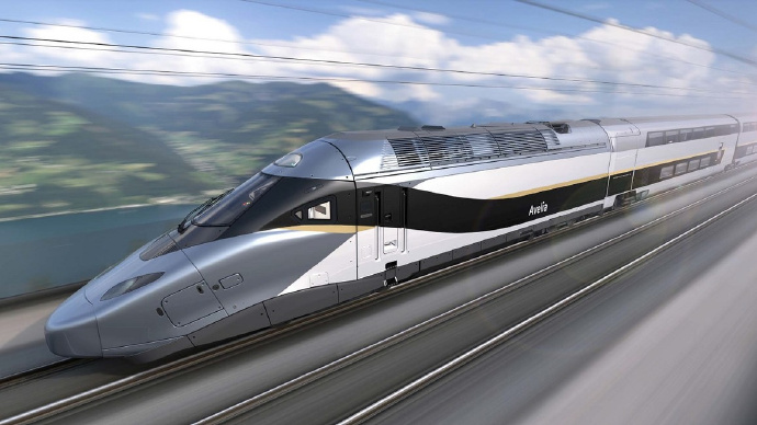 阿尔斯通首次在华介绍了新一代超高速列车Avelia Horizon(图1)
