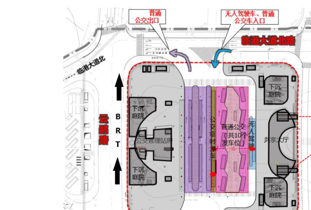 上海滴水湖地铁站枢纽改建工程开工，预计明年6月20日竣工(图2)