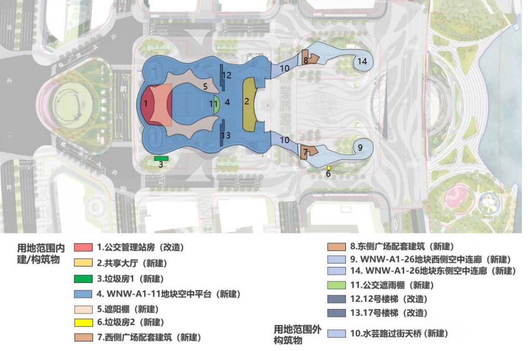 上海滴水湖地铁站枢纽改建工程开工，预计明年6月20日竣工(图5)