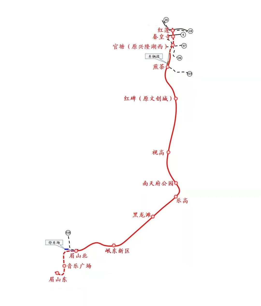 成都轨道交通成眉S5线顺利完成线路迁改，刷新轨道建设纪录→(图1)