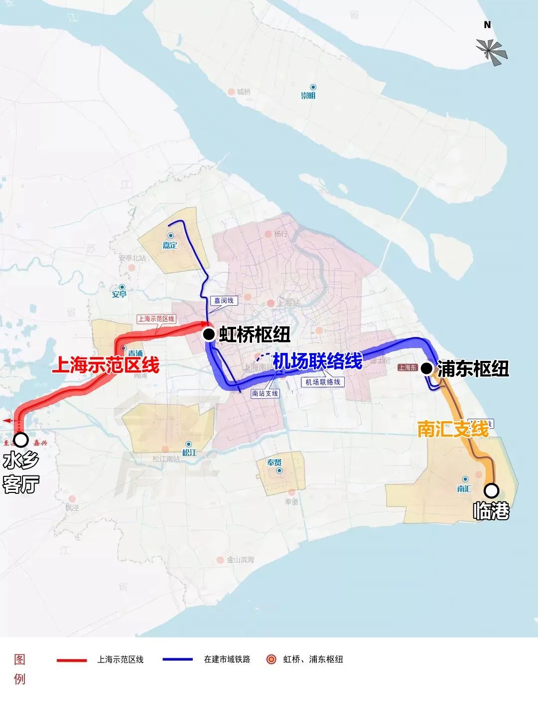 上海机场联络线首车运抵上海，预计今年年底开通运营！(图2)
