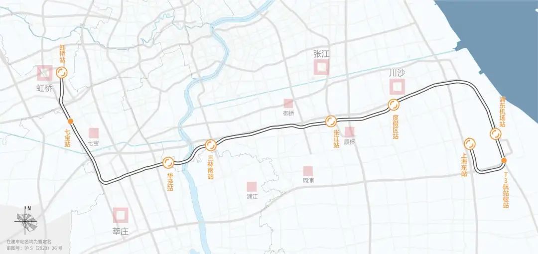 上海机场联络线首车运抵上海，预计今年年底开通运营！(图3)