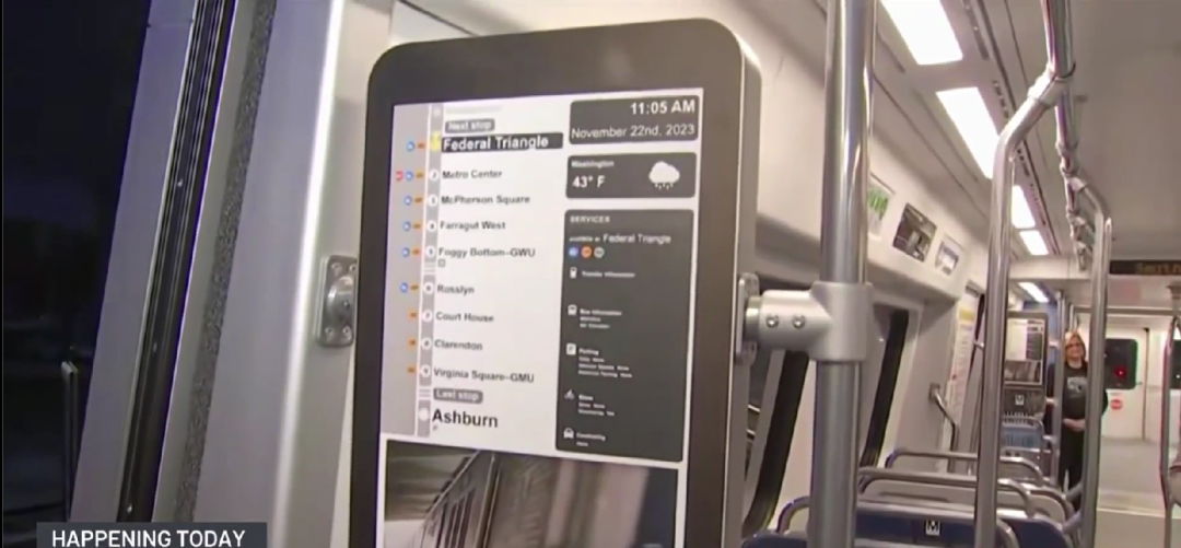 美国交通新未来：Metro将在国家广场展示下一代列车(图5)