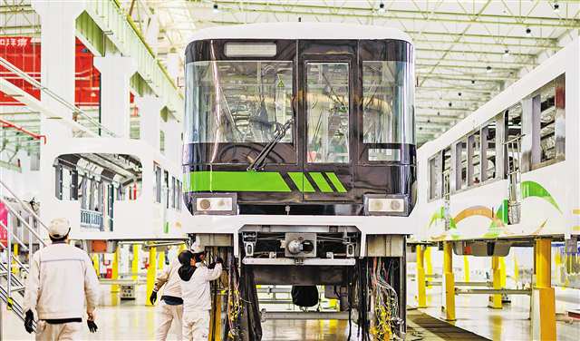 中車助力“重慶造”軌道交通列車走向世界(圖1)