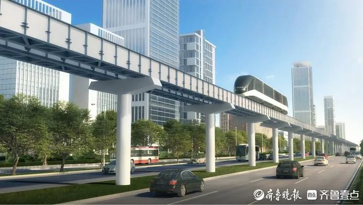 智慧轨道、畅通未来，济南“云巴”打造便捷出行新体验(图1)
