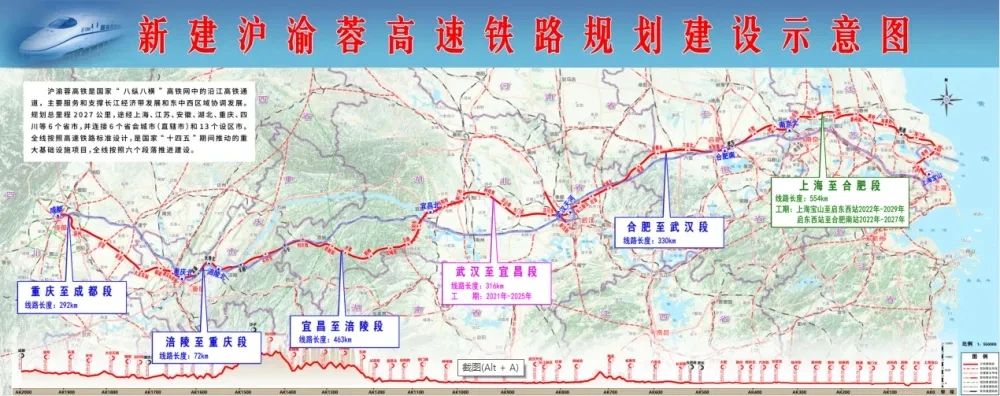 总投资达5500亿元！这条高铁2024年全线开工(图1)