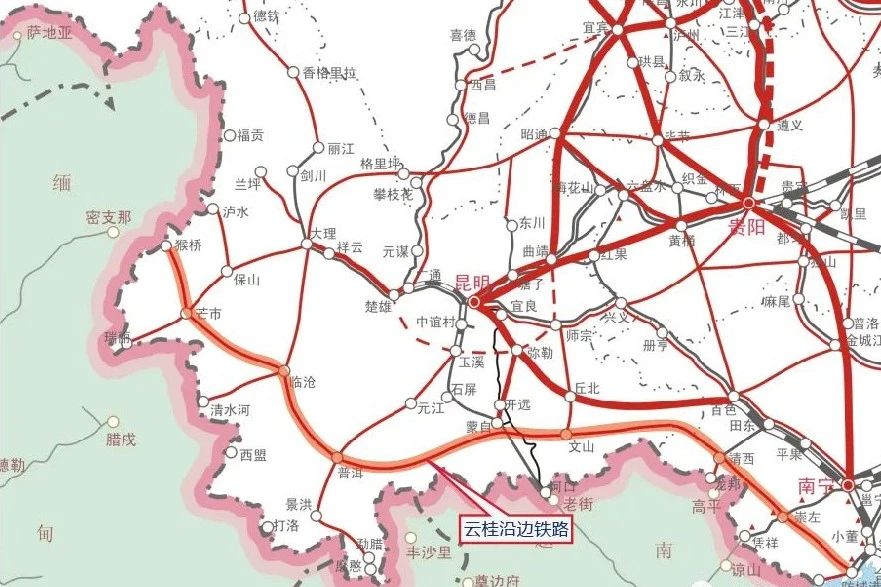 360億！文山至靖西鐵路加快開工前期工作(圖1)
