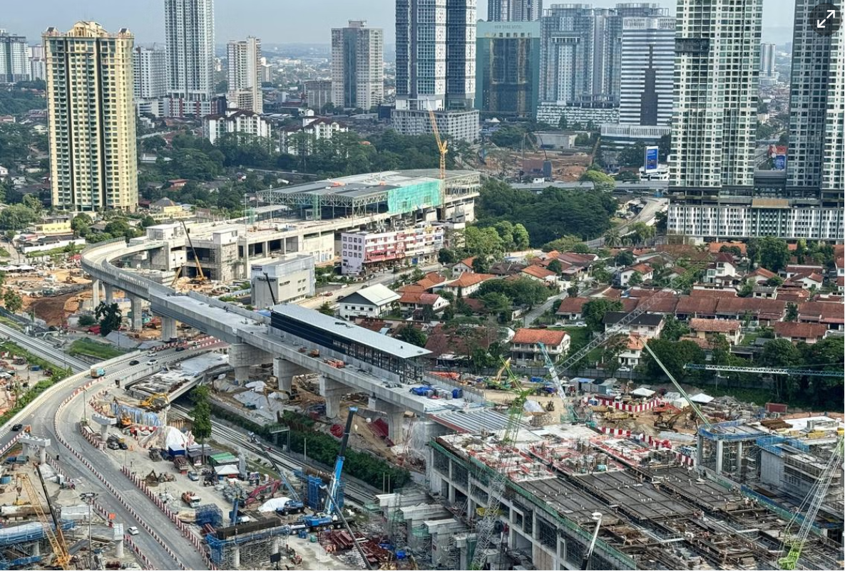 配合新柔地鐵 馬國決定在新山建高架智軌列車(圖1)