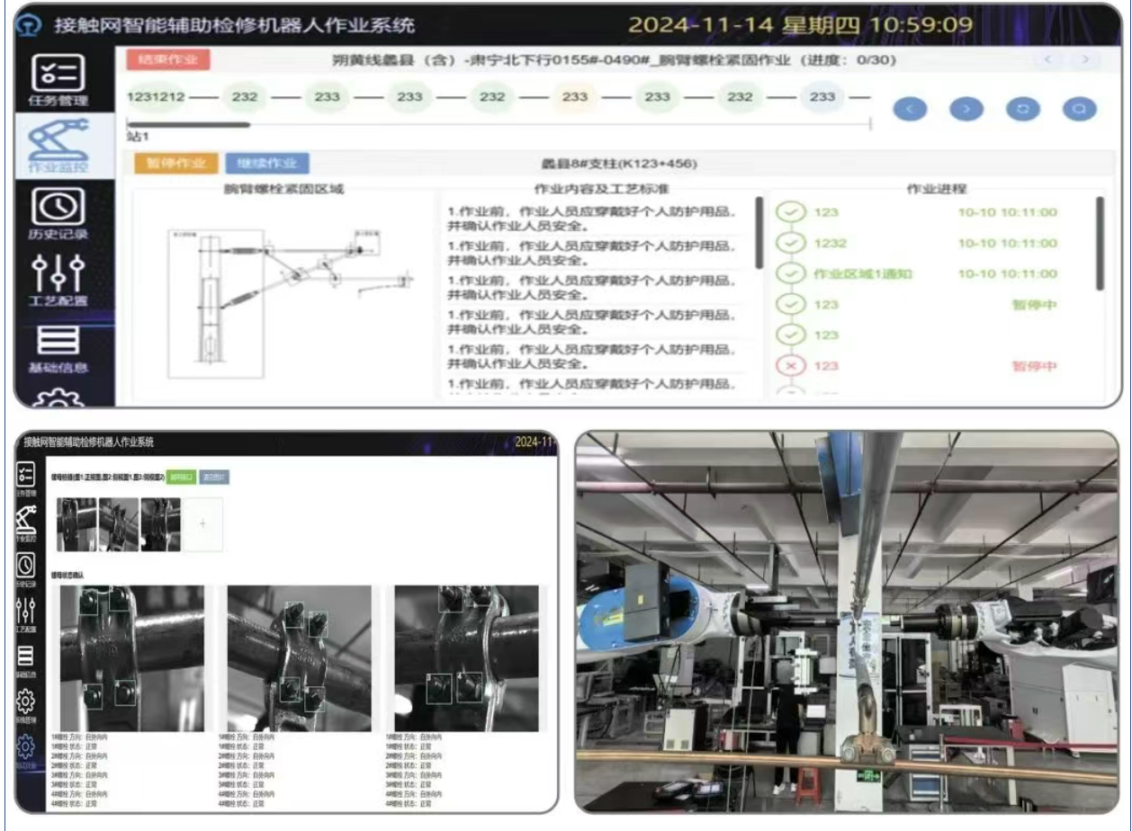 The first in China! The intelligent maintenance robot platform for railway catenary was officially launched (Figure 4)