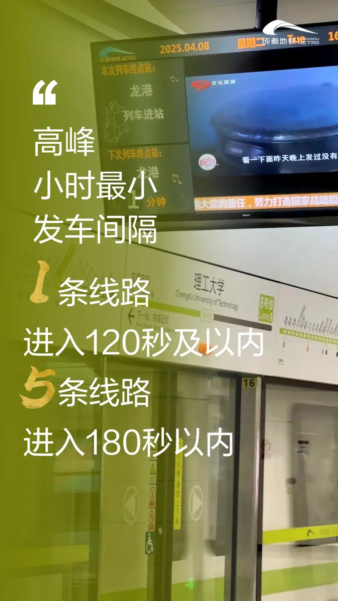 邁入超大規模軌道交通線網的成都地鐵！(圖7)