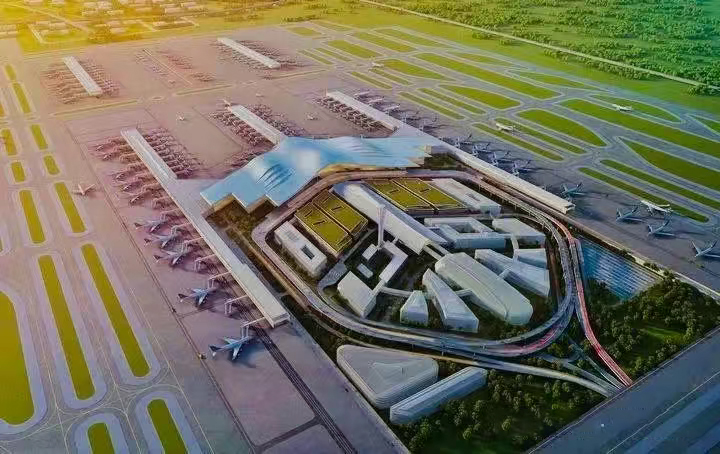上海普隆R12安全防滑地板助力乌鲁木齐天山国际机场T4航站楼建设(图2)