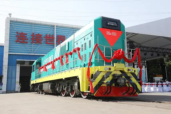 中车资阳为哈萨克斯坦推出新型调车机车(图1)